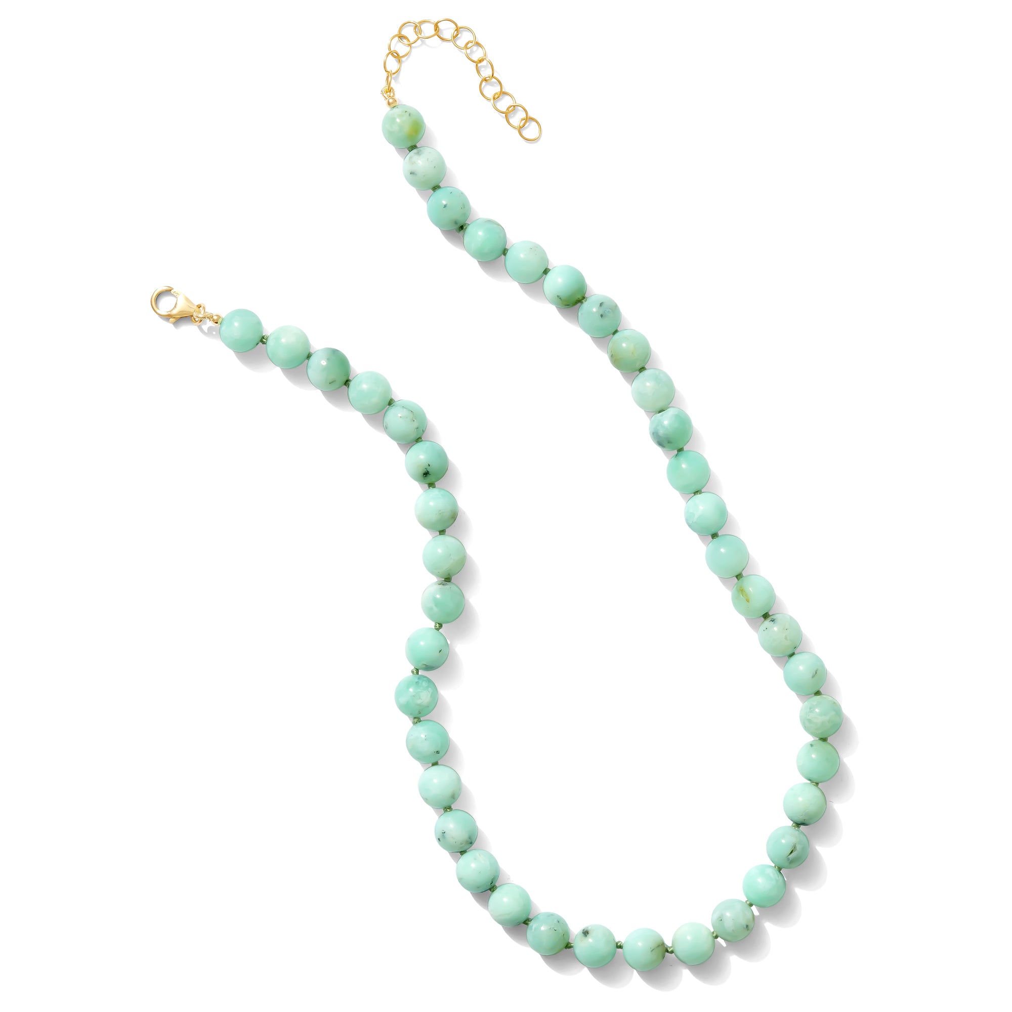 chrysoprase round beads