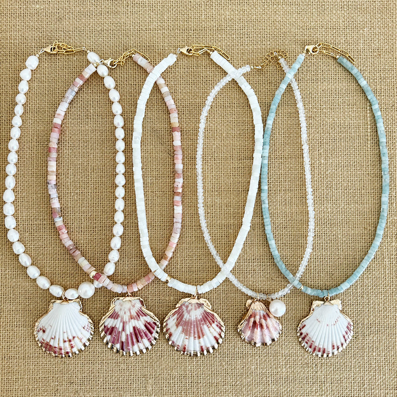 pearls & seashell