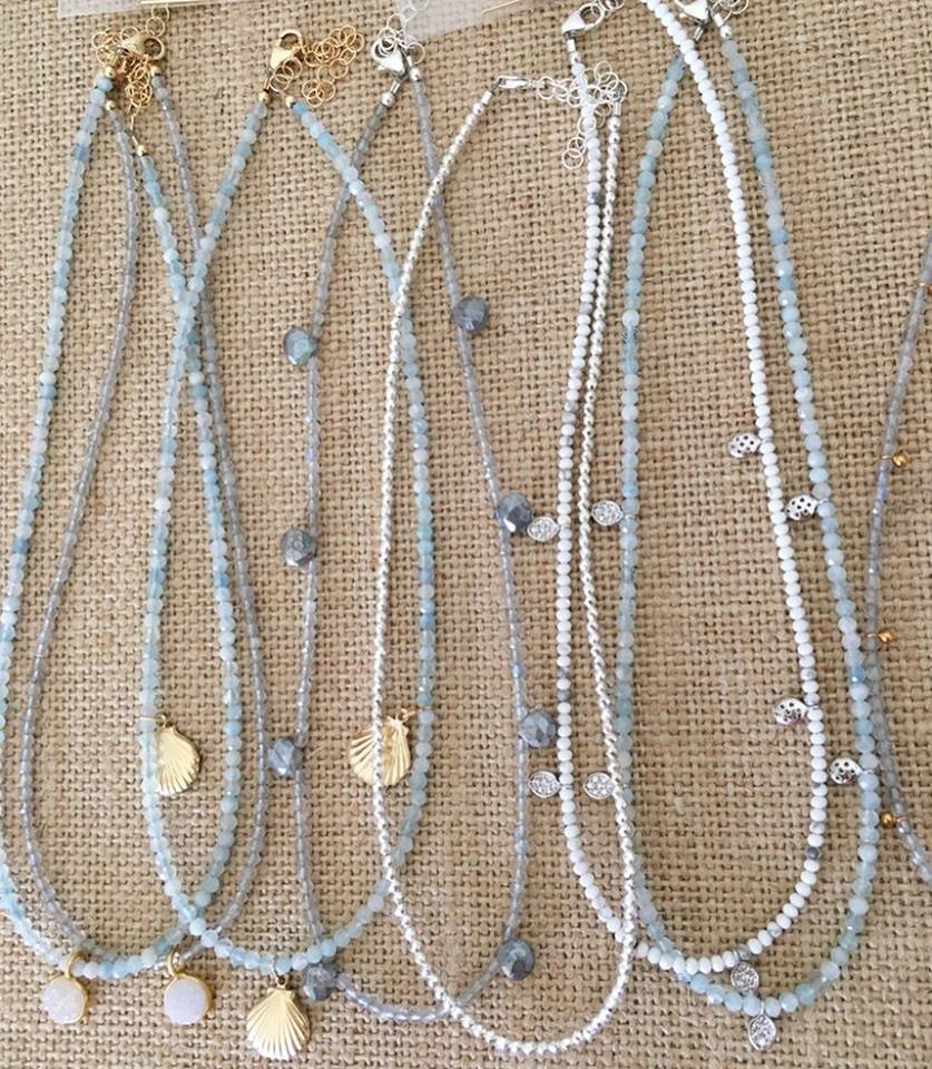 labradorite & mini druzy