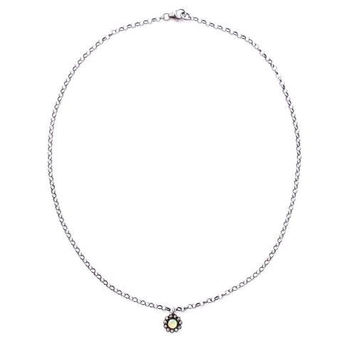opal diamond flower