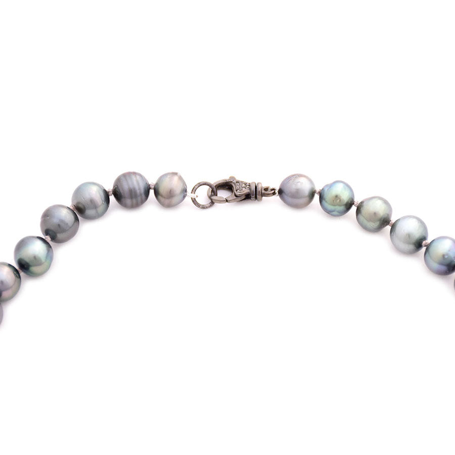 knotted tahitian pearls