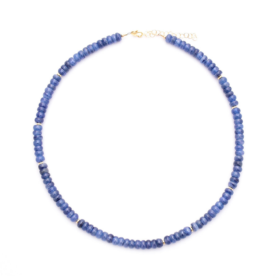 Kyanite rondelles