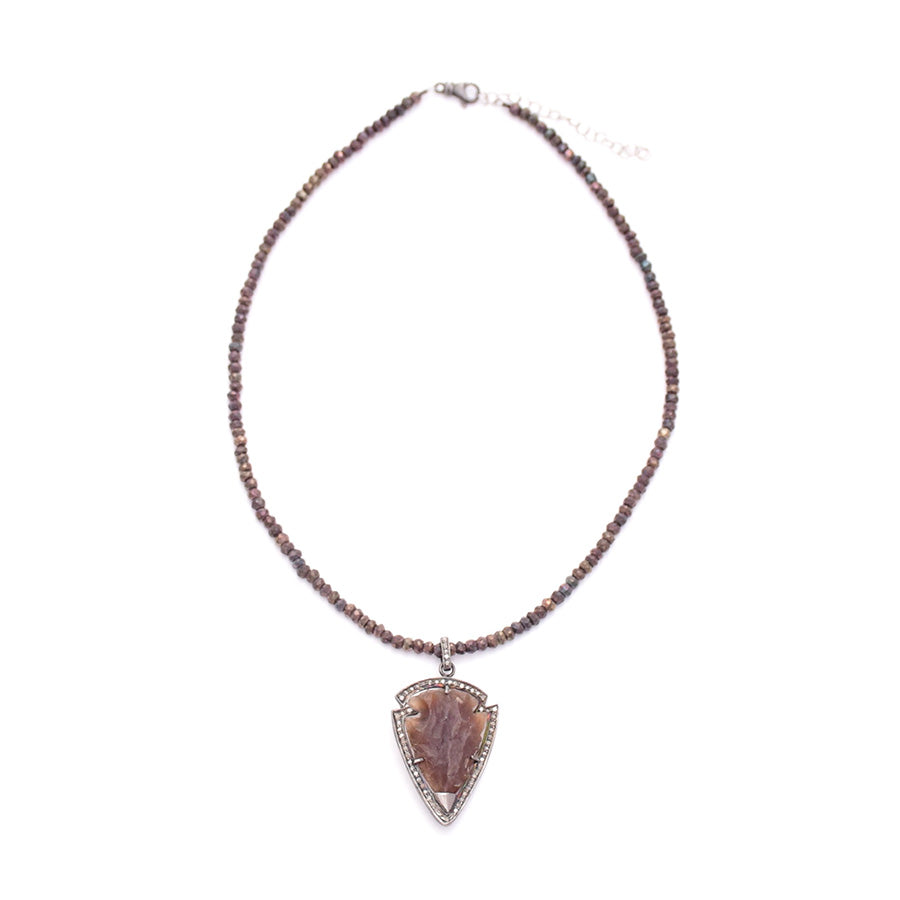 Short Pyrite & Diamond Arrowhead