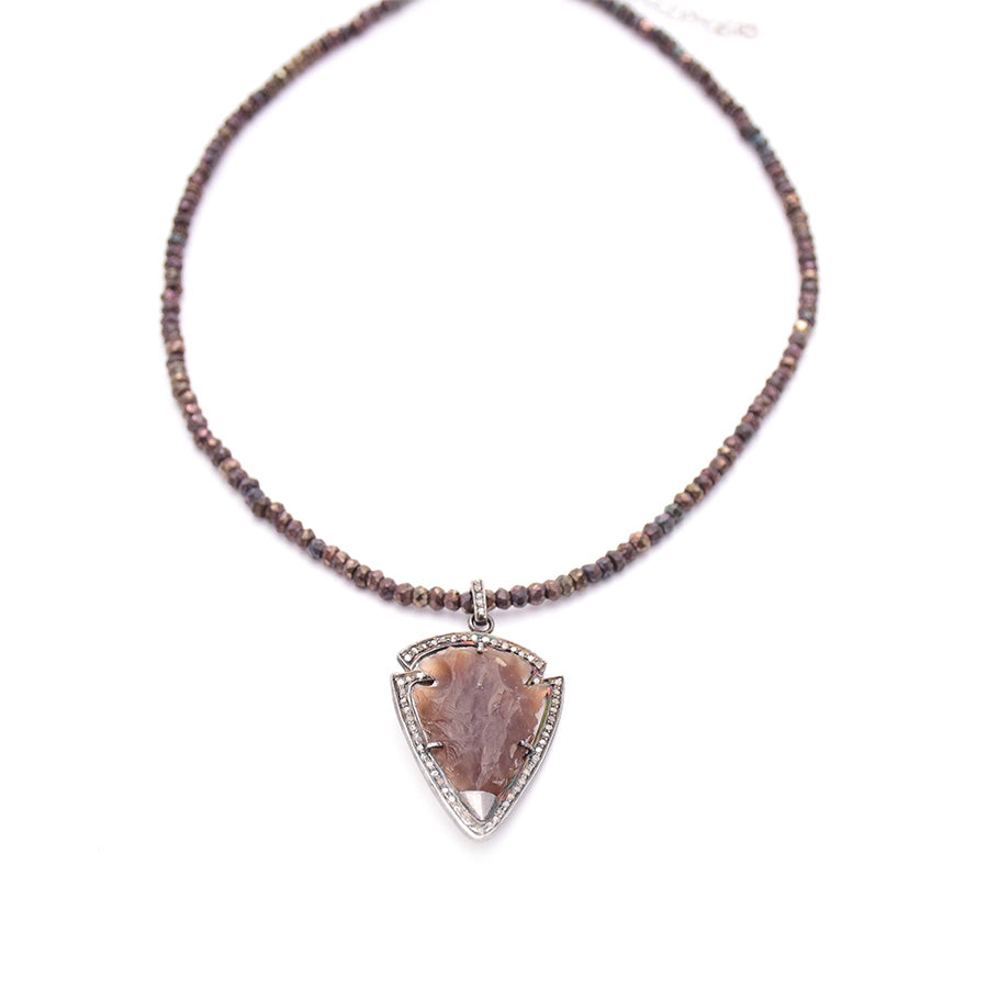 Short Pyrite & Diamond Arrowhead