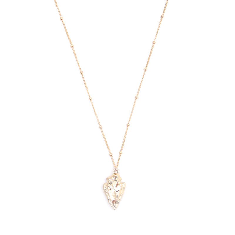 mini gold arrowhead