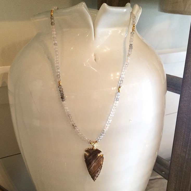 rutilated quartz & arrowhead