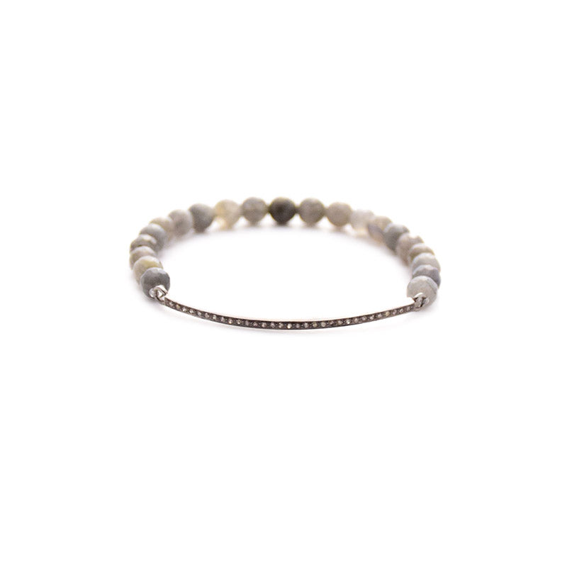 diamond bar bracelet