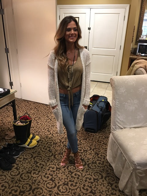 labradorite, river stone & bone spike