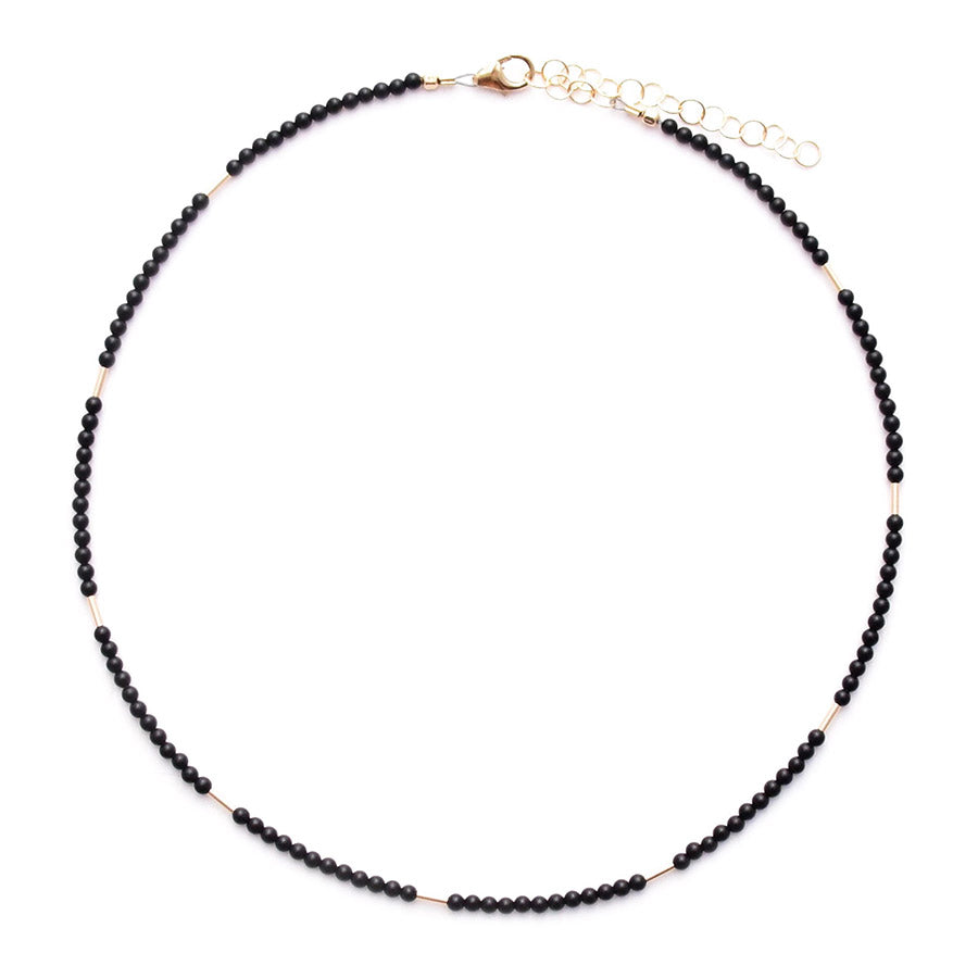 black onyx & gold bars