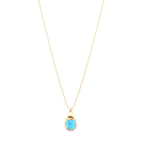 mini turquoise drop
