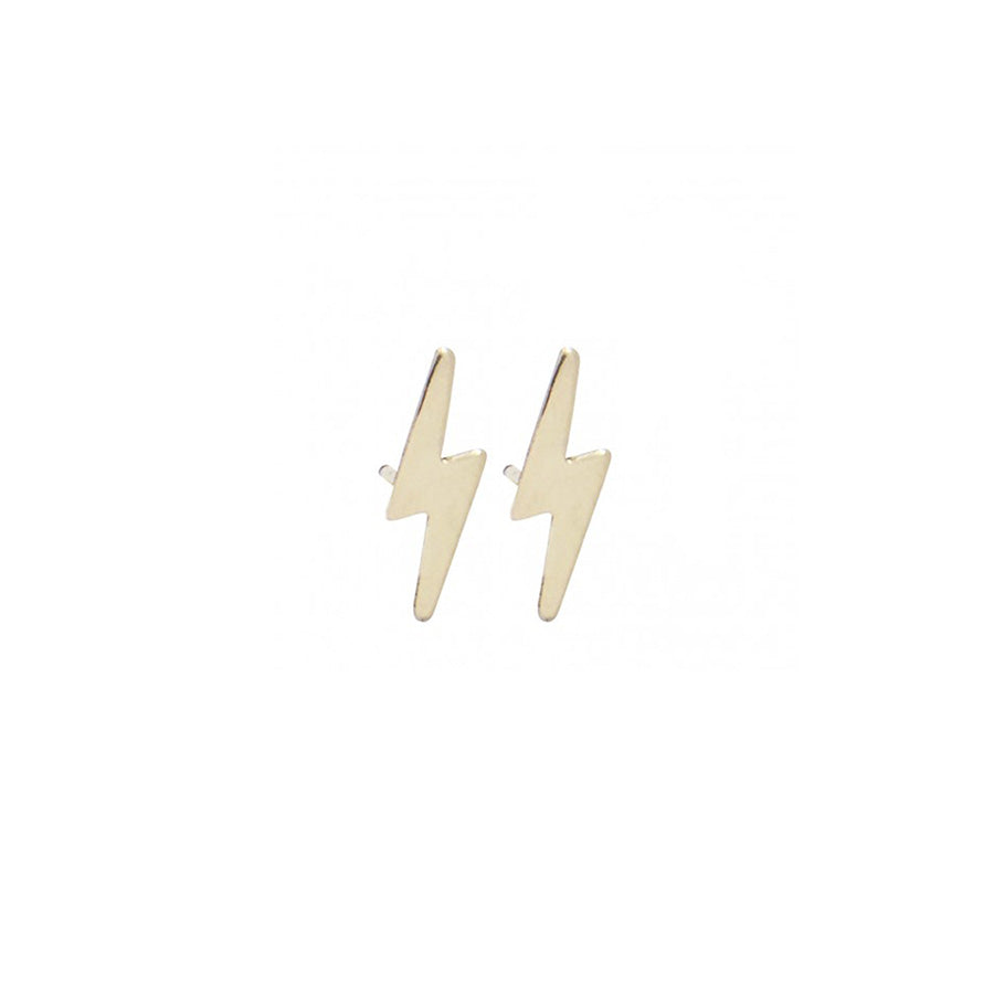 mini lightning bolt studs