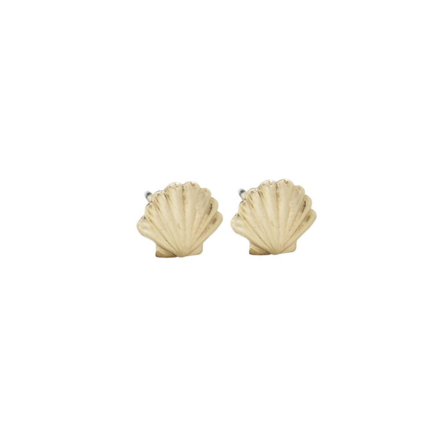 mini seashell studs