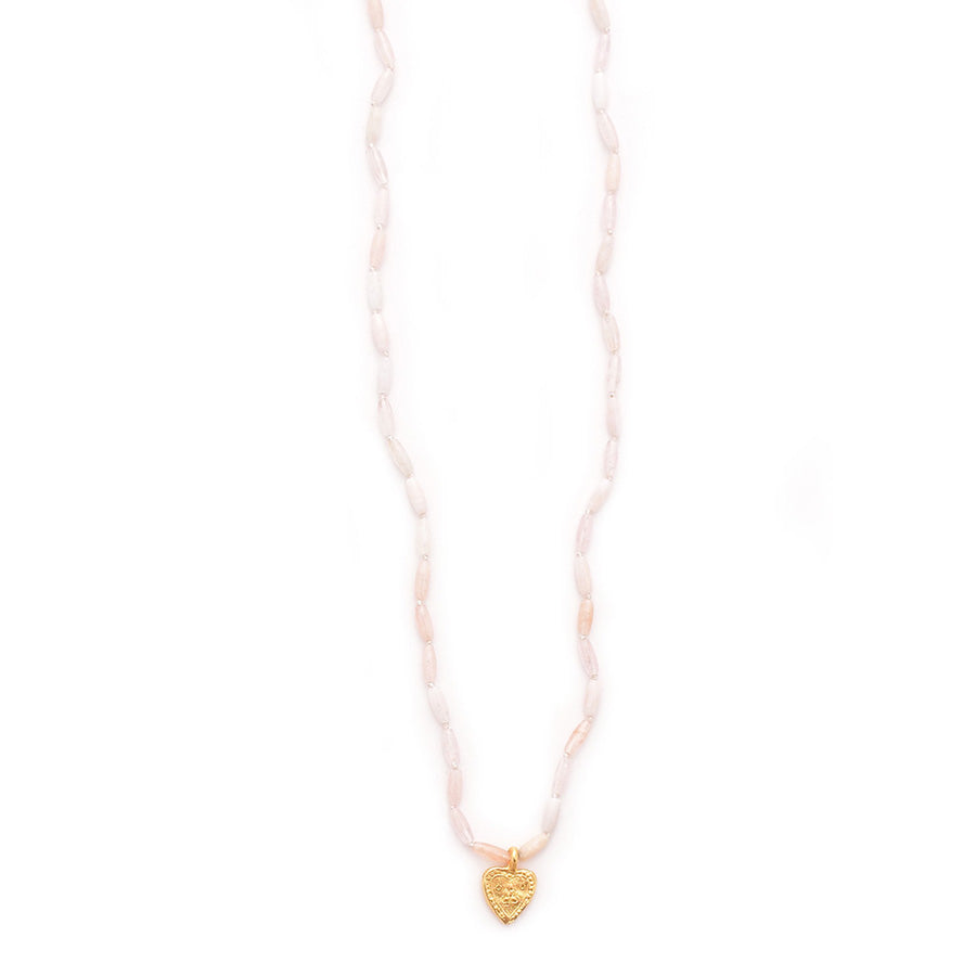 morganite & vermeil buddha charm