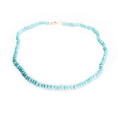 knotted turquoise necklace