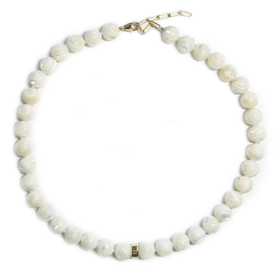 mother-of-pearl beads - large