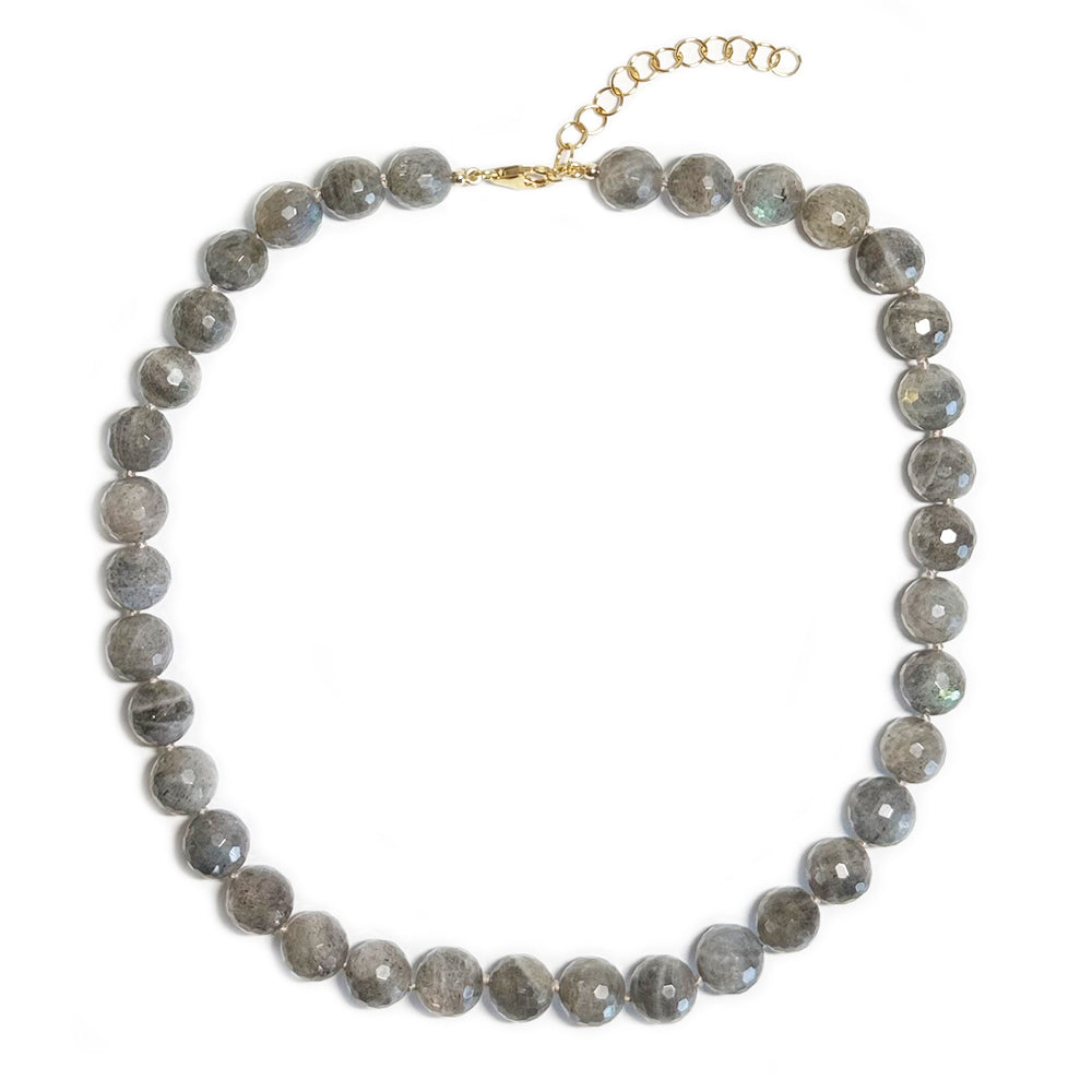 labradorite round beads