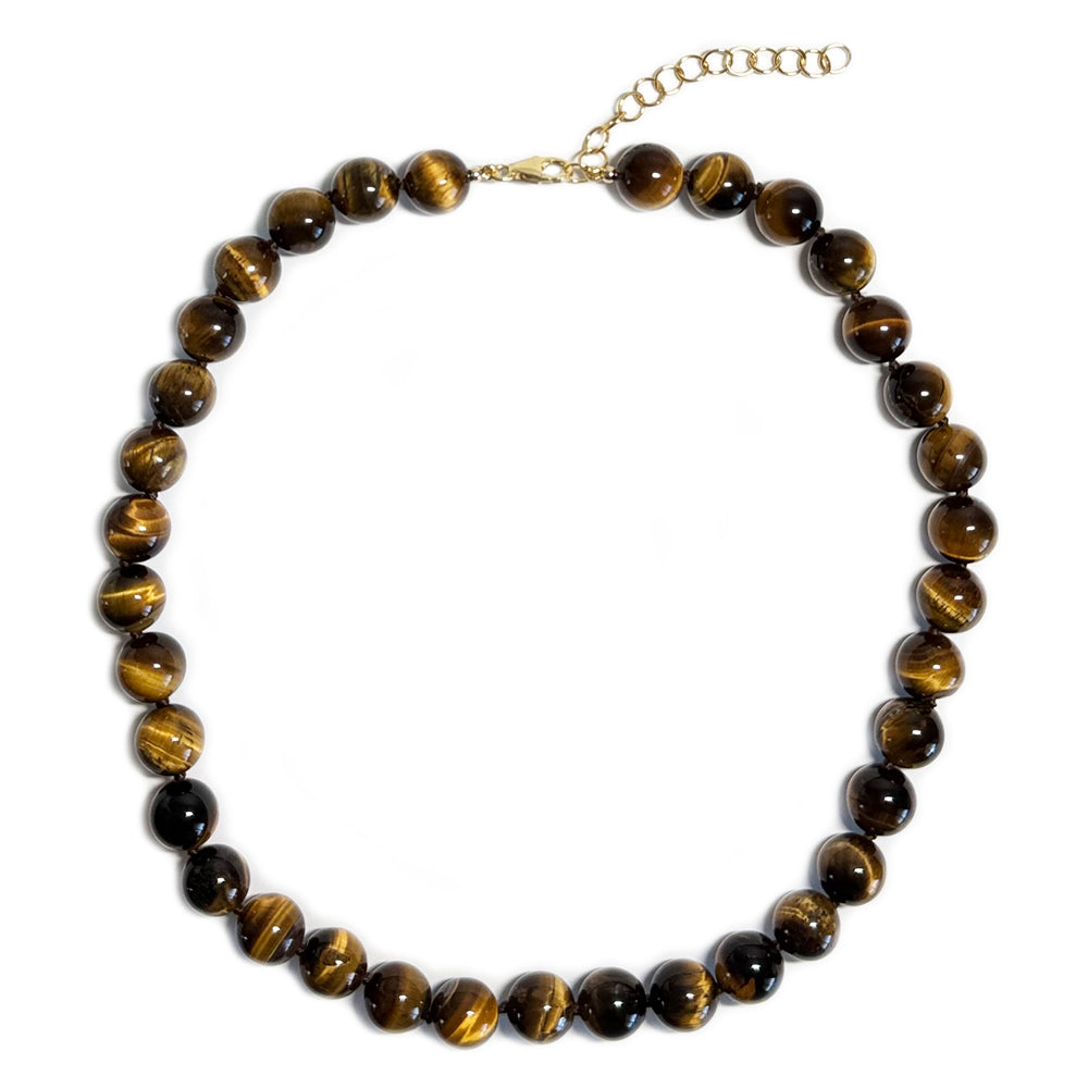 tiger's eye round beads
