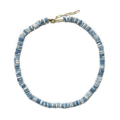 Denim Blue Opal Heishi