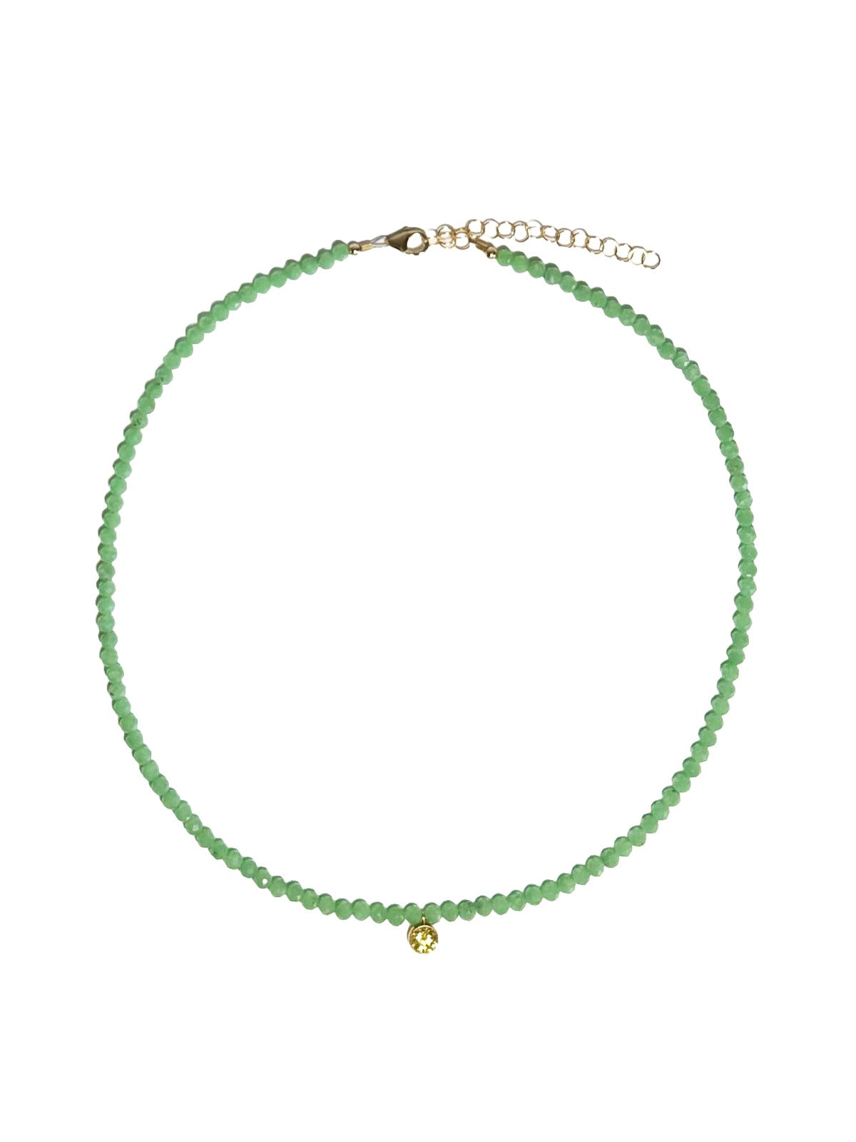green moonstone & bezel citrine