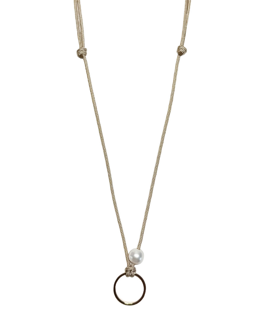 pearl loop glasses cord necklace