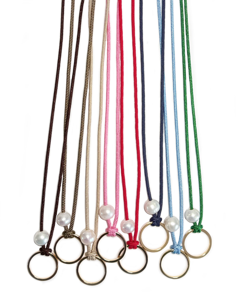 pearl loop glasses cord necklace