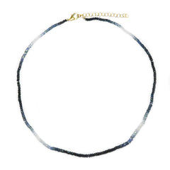 ombre blue sapphire necklace
