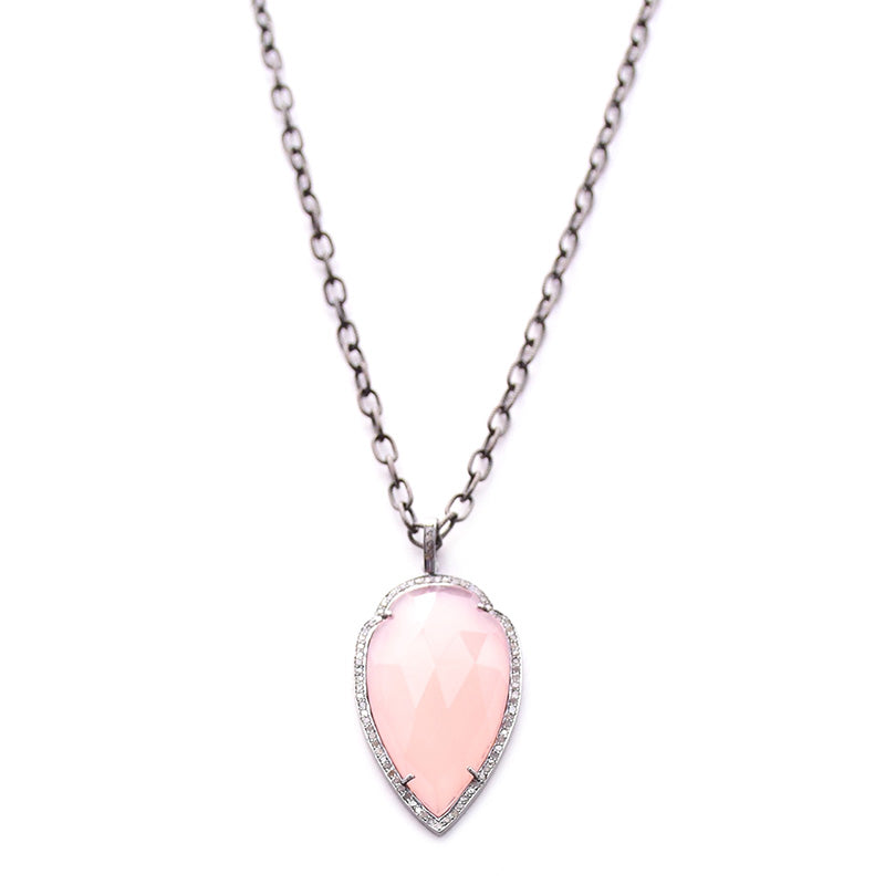 pink onyx diamond arrowhead