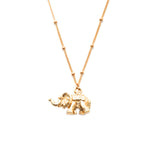 mini gold elephant