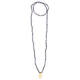 iolite & vermeil buddha charm