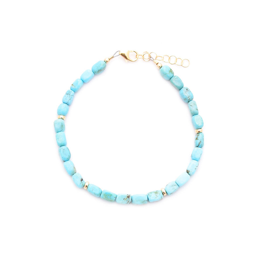 Kingman Turquoise Nuggets Layering Bracelet