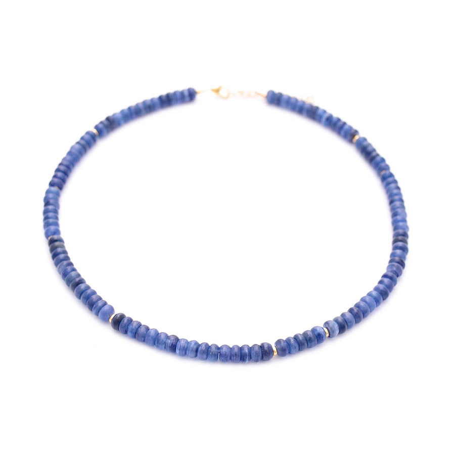 Kyanite rondelles