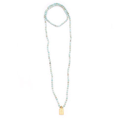 light turquoise & vermeil buddha charm