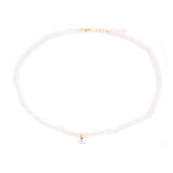 Moonstone & 14K mini eye