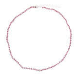 Garnet & pave diamond ball