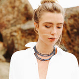 Kyanite rondelles