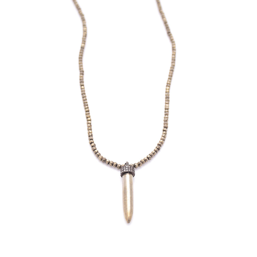 pyrite & diamond pyrite spike