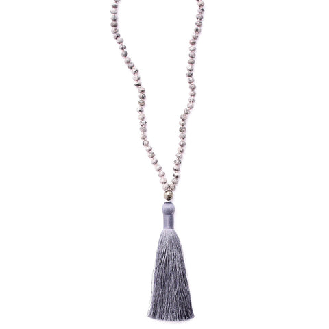 picture jasper & silky tassel