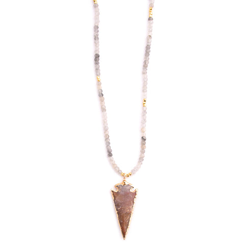 rutilated quartz & arrowhead
