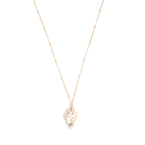 mini gold arrowhead