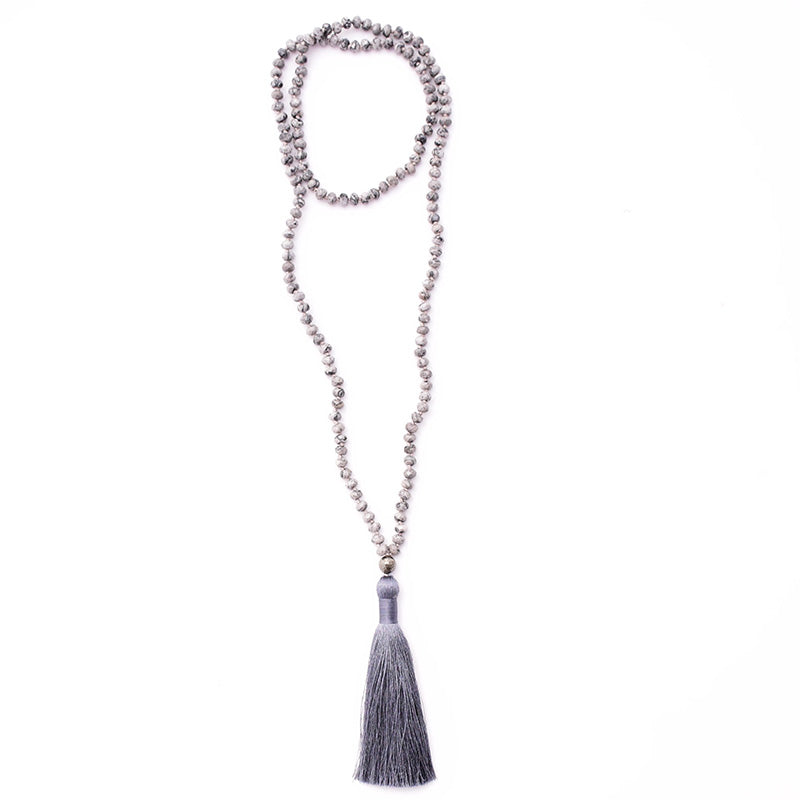 picture jasper & silky tassel