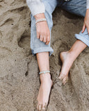 Ombre Smoky Quartz Layering Bracelet
