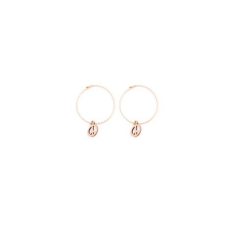 mini peace hoops