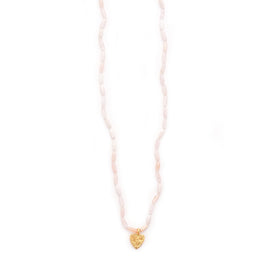 morganite & vermeil buddha charm