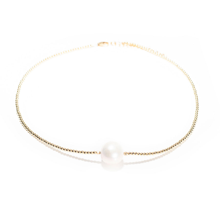 goldfill beads & white pearl