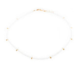 moonstone & gold drops